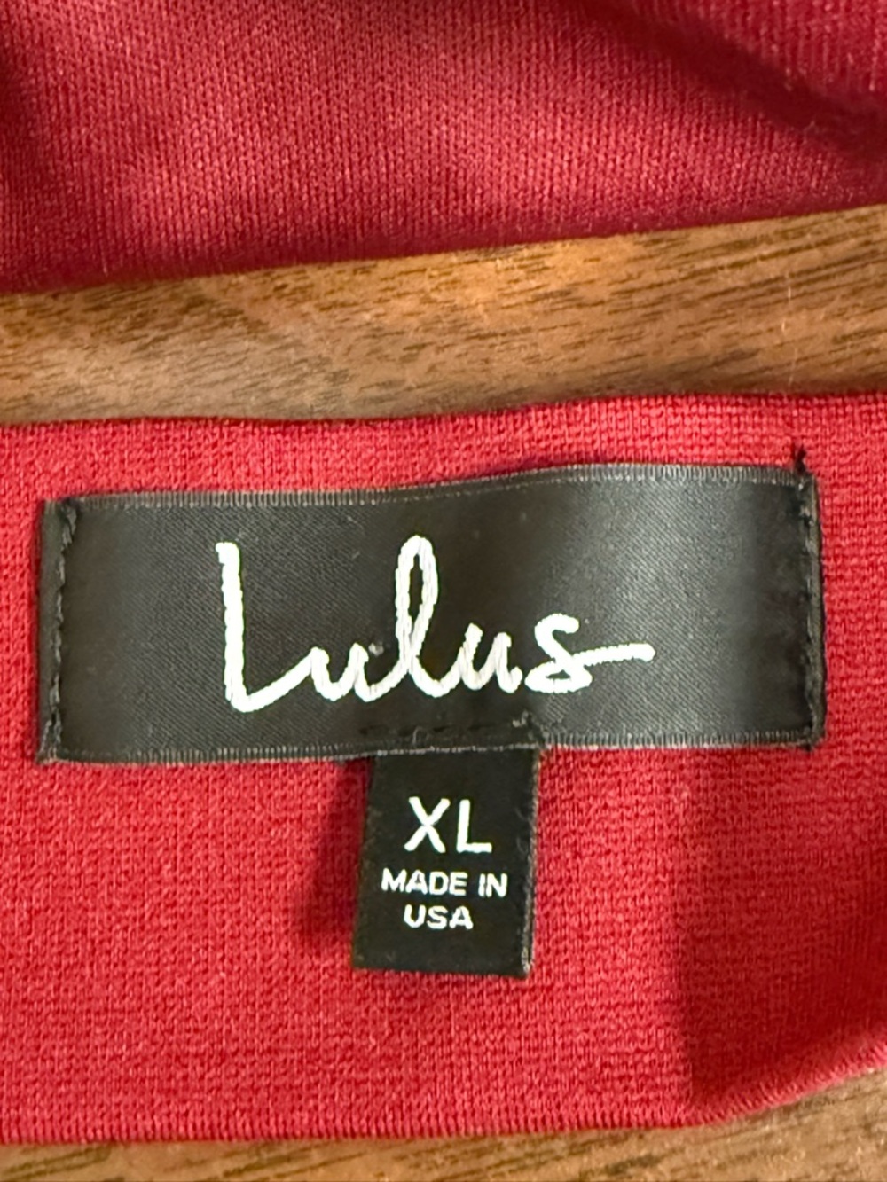 NWT Lulus Burgundy Halter Crop Top Lace Back Keyhole Party Club XL Chic Sexy - Picture 8 of 12